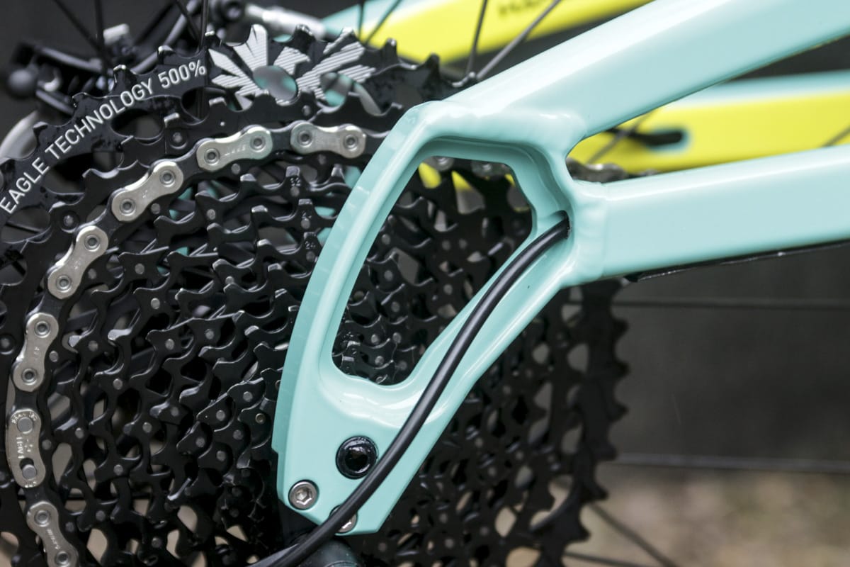 orange stage 4 rockshox pike deluxe race face arc 27 guide sram eagle