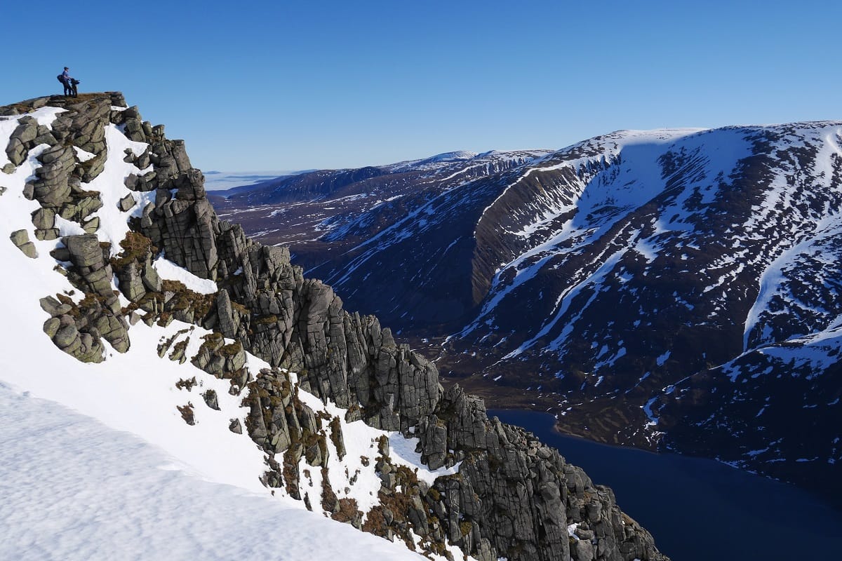 sanny snow mountain