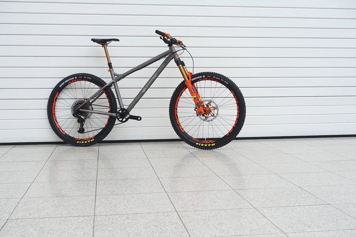 ORANGE t7 titanium hardtail