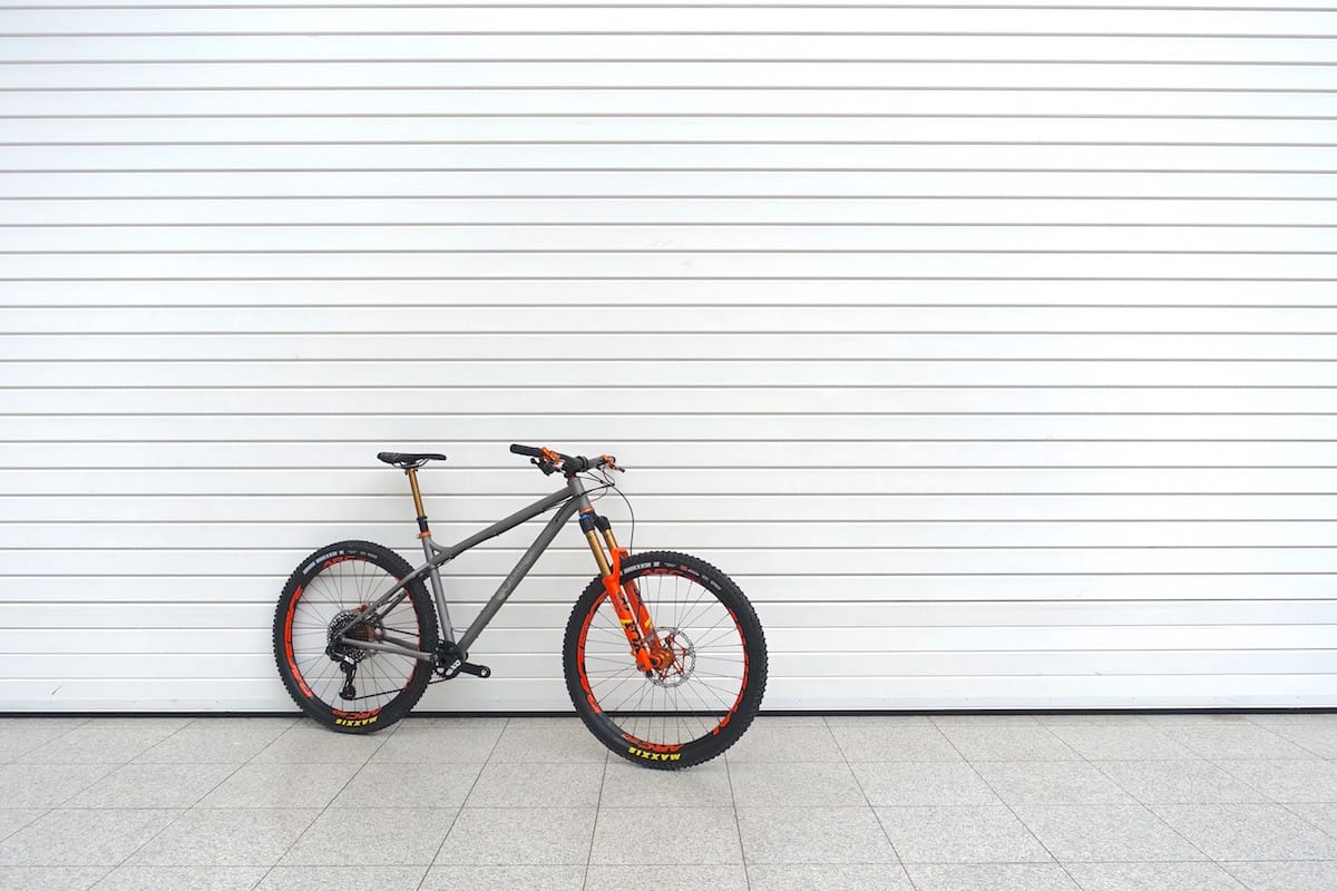 ORANGE t7 titanium hardtail