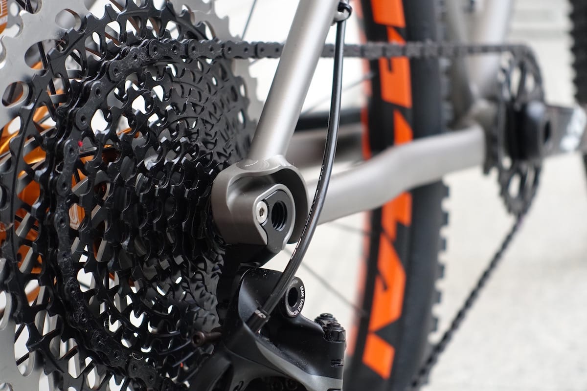 ORANGE t7 titanium hardtail