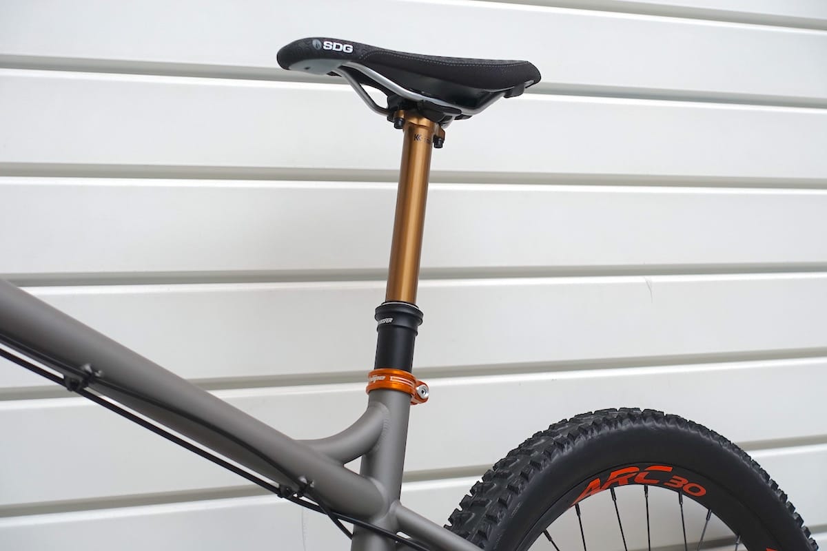 ORANGE t7 titanium hardtail