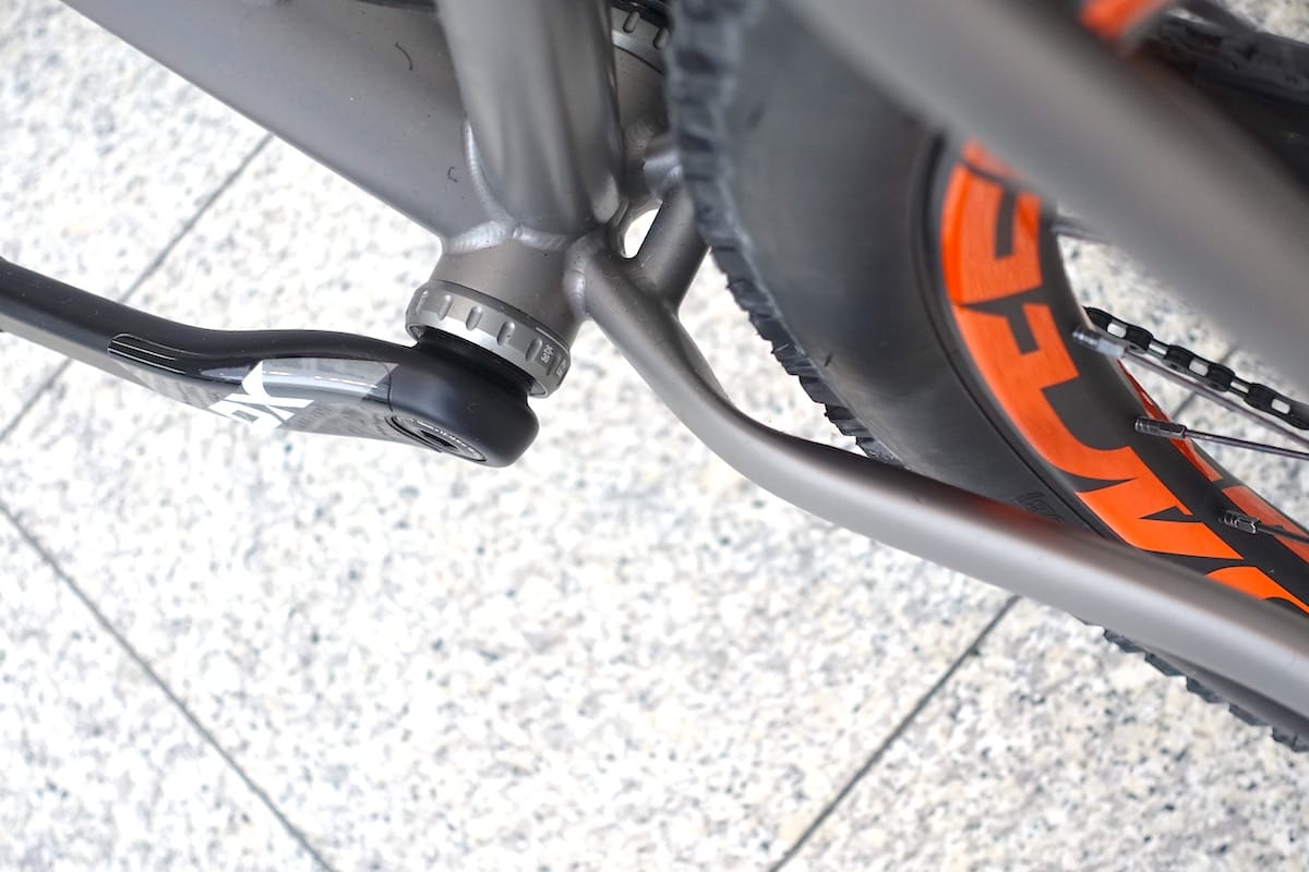 ORANGE t7 titanium hardtail