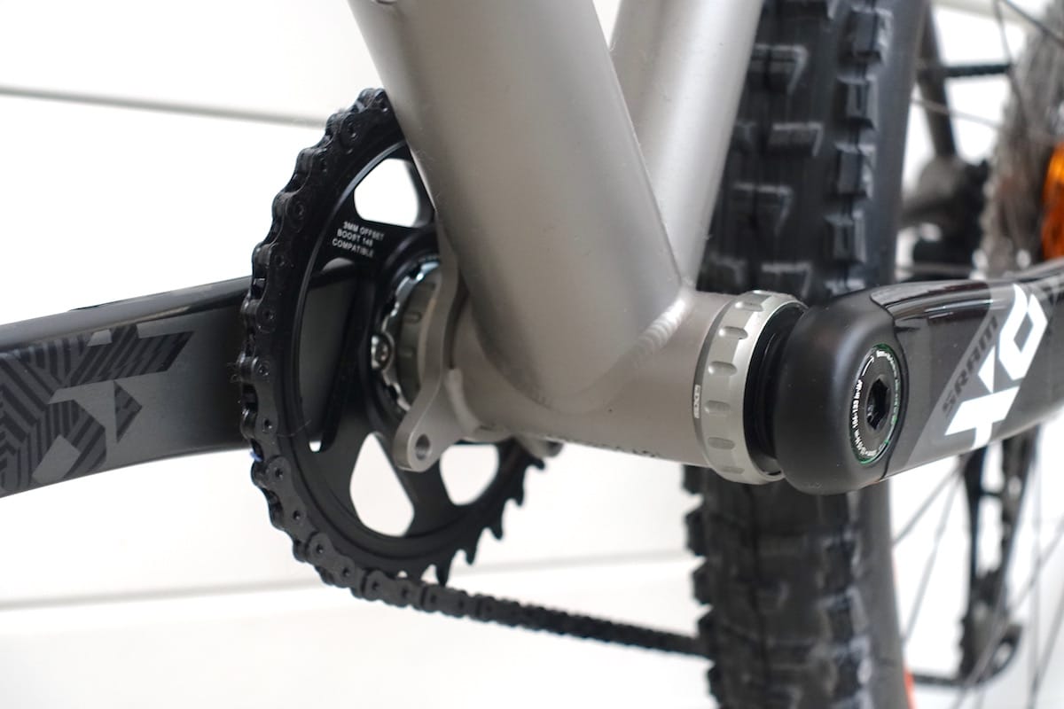 ORANGE t7 titanium hardtail