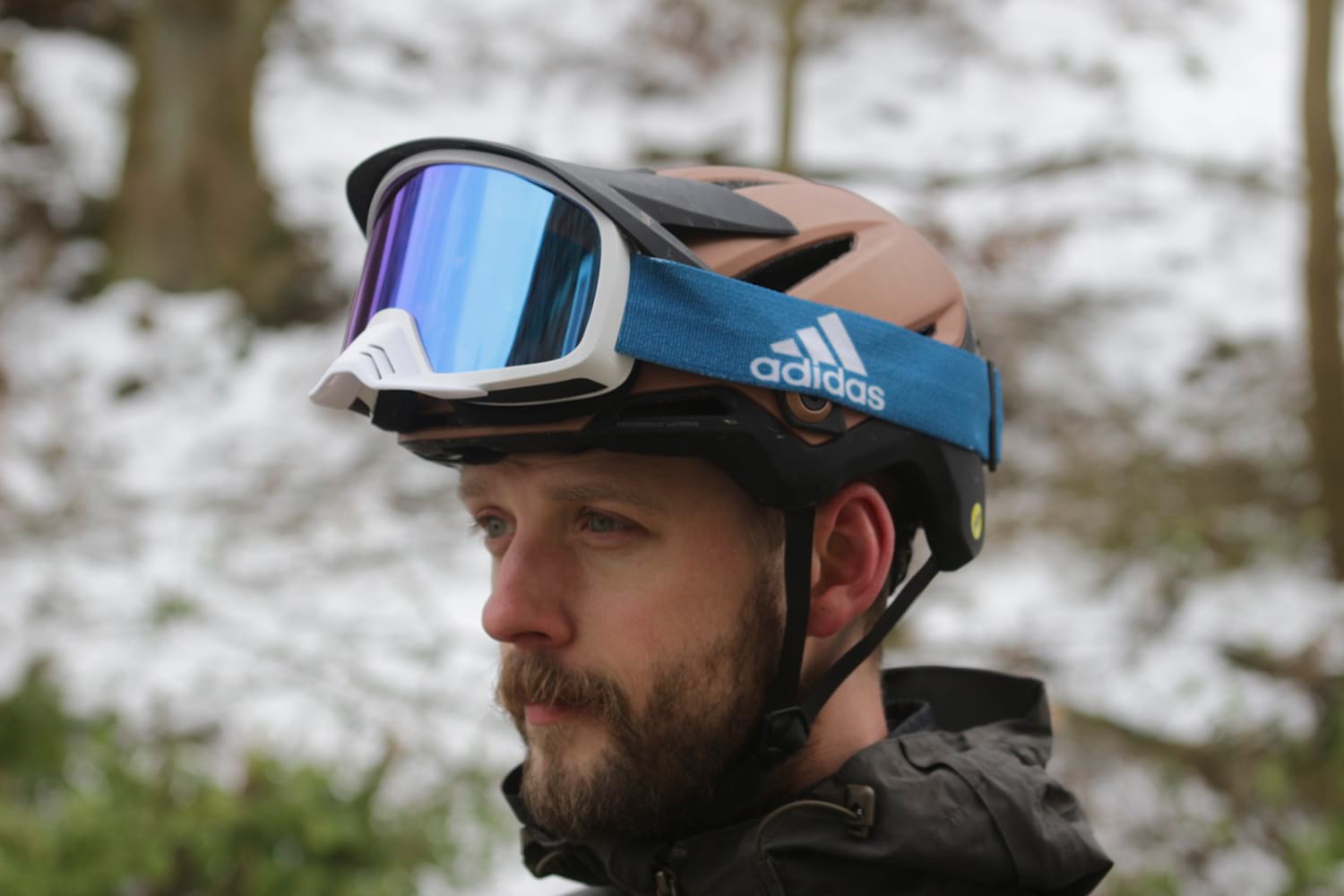 bell sixer helmet wil adidas goggle