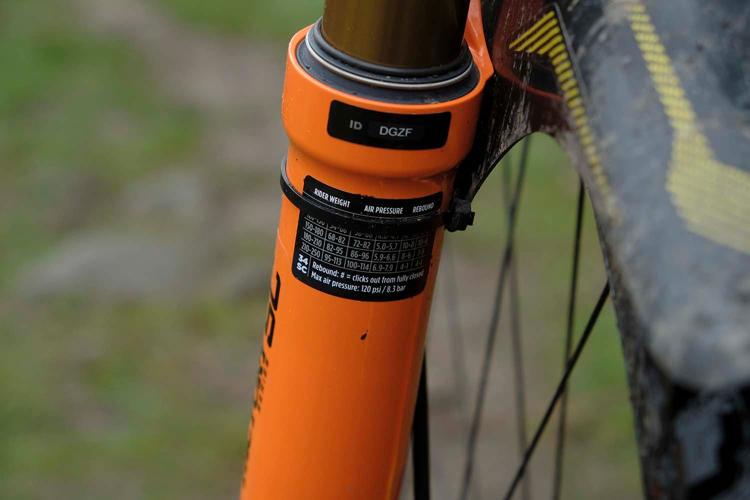 fox 34 step cast float fork stage 4 orange fit 4