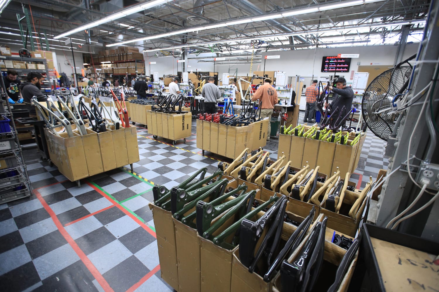 Go on a behind-the-scenes tour with Santa Cruz Bicycles