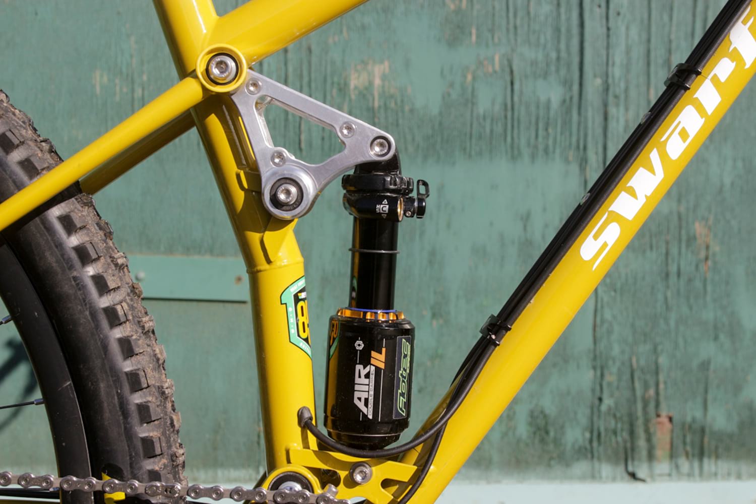 swarf prototype steel full suspension bike mustard cane creek dbairil