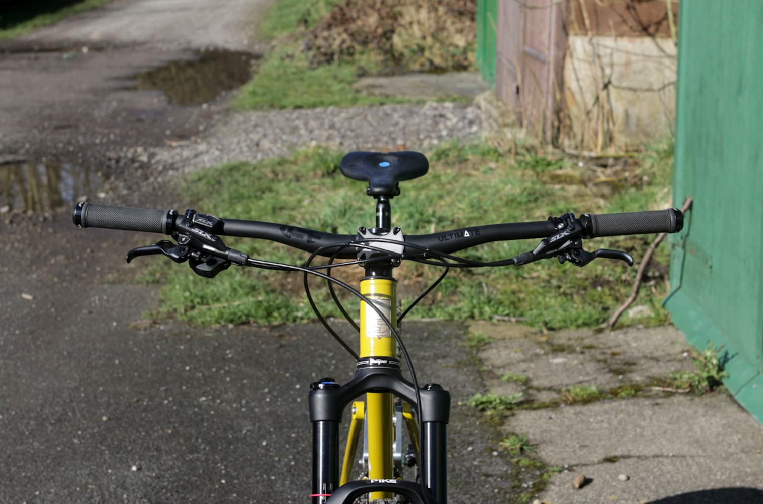 swarf prototype steel full suspension bike mustard cane creek dbairil