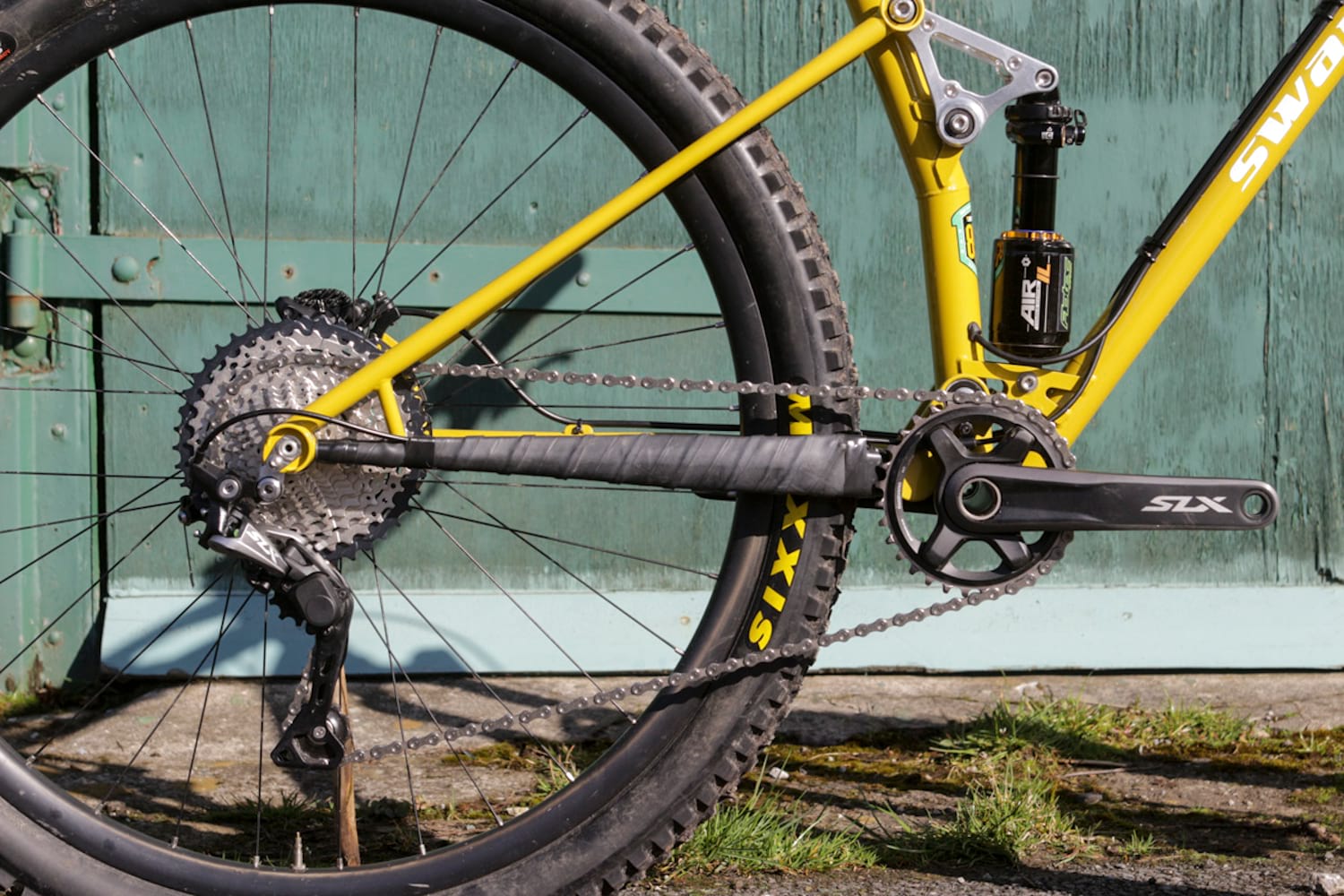 swarf prototype steel full suspension bike mustard cane creek dbairil