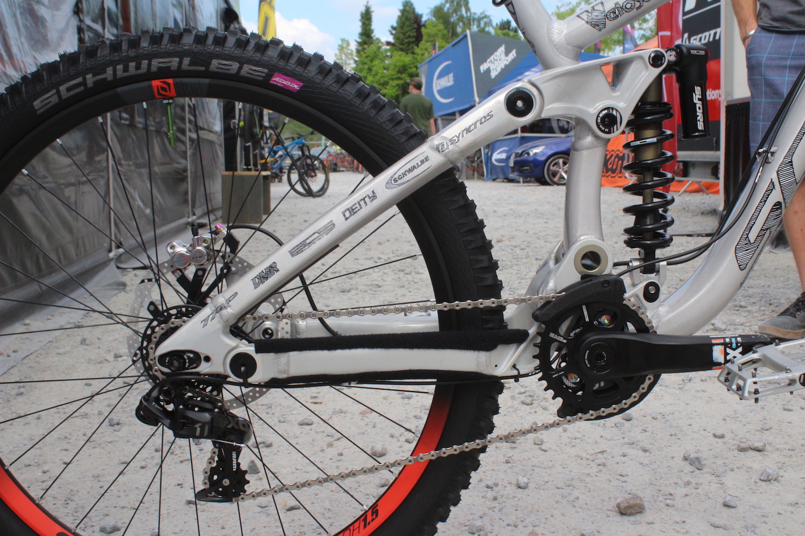 Brendog’s Prototype Scott Downhill Bike