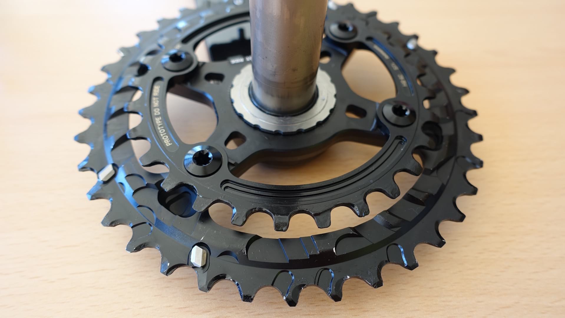 shimano xtr 1x12 drivetrain chainring double 2x