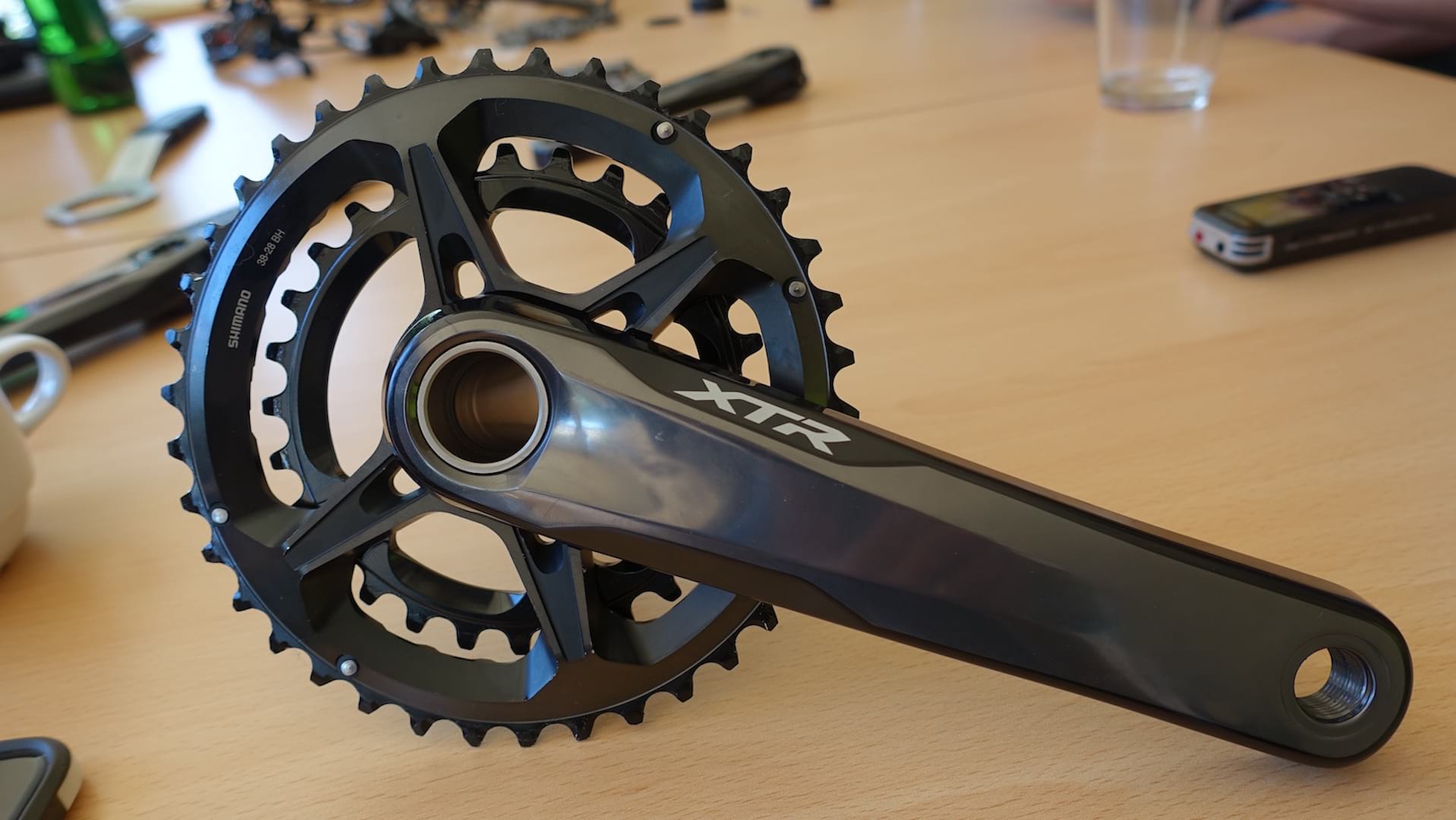 shimano xtr 1x12 drivetrain cranks chainring