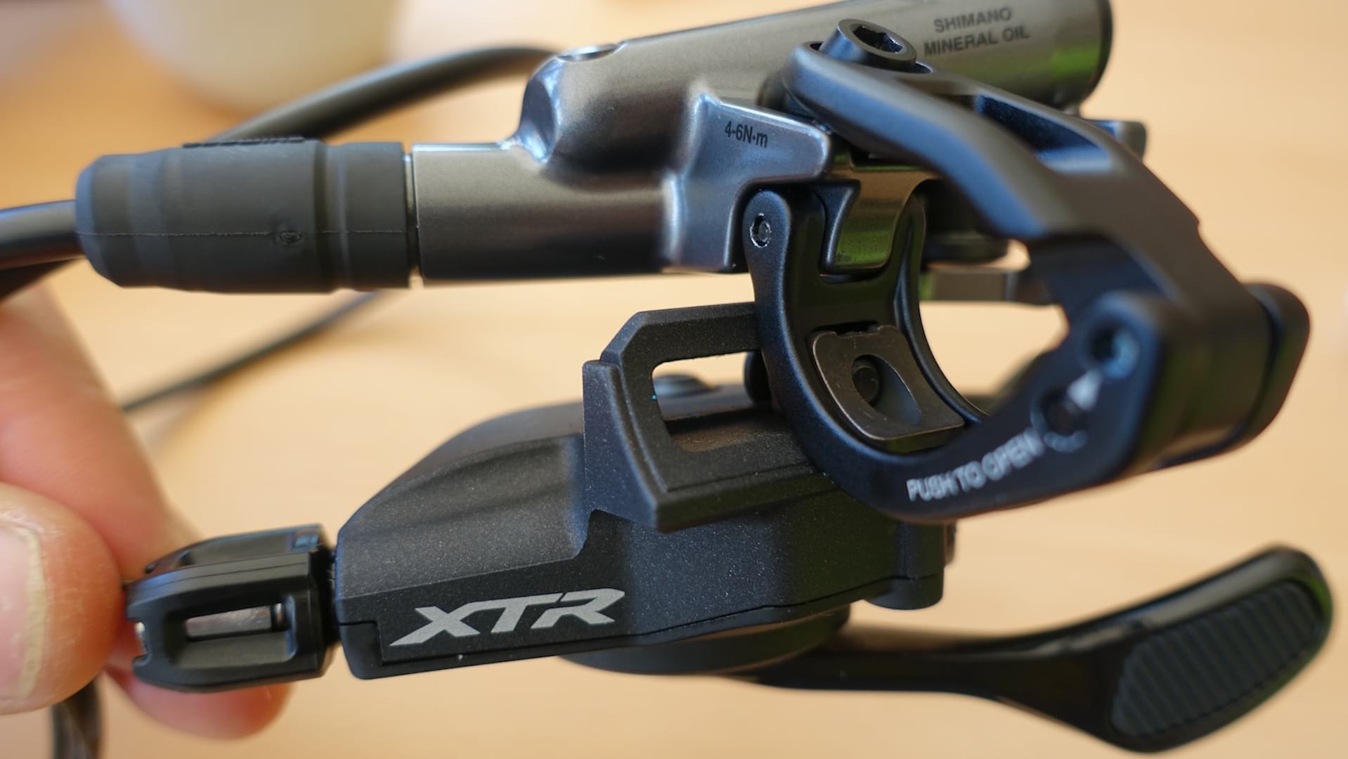 shimano xtr m9100 1x12 i-spec brake lever shifter