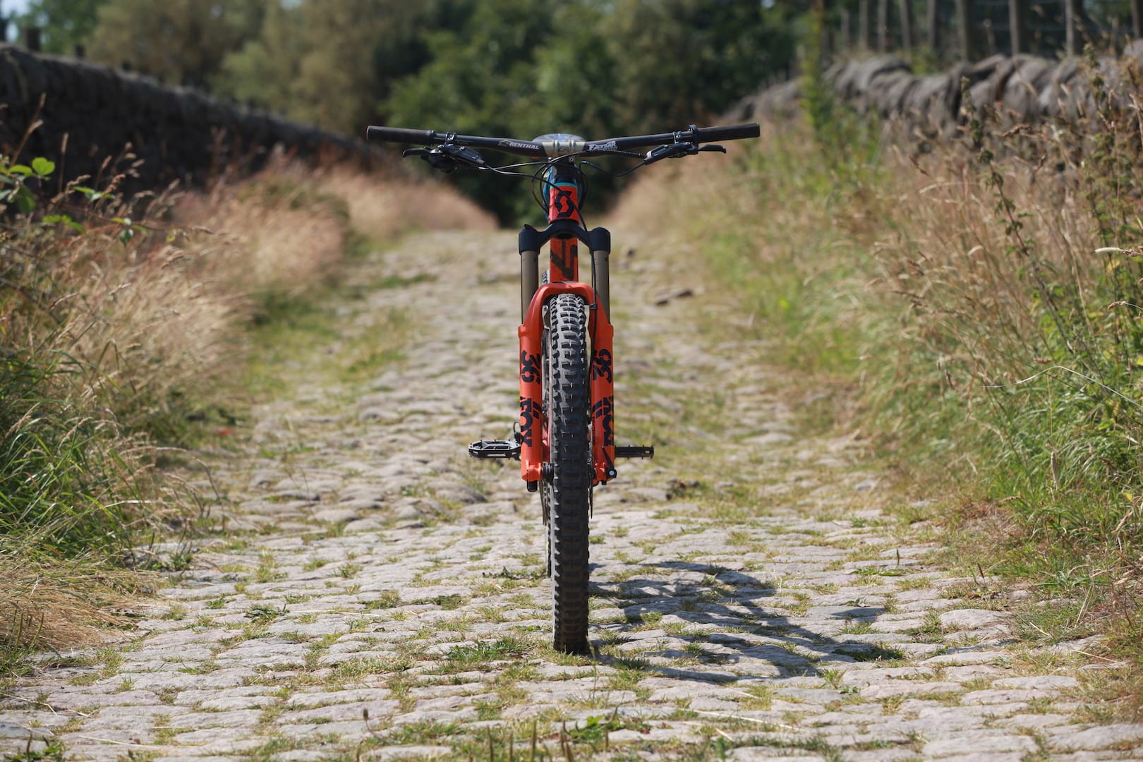 renthal carbon fatbar scott genius