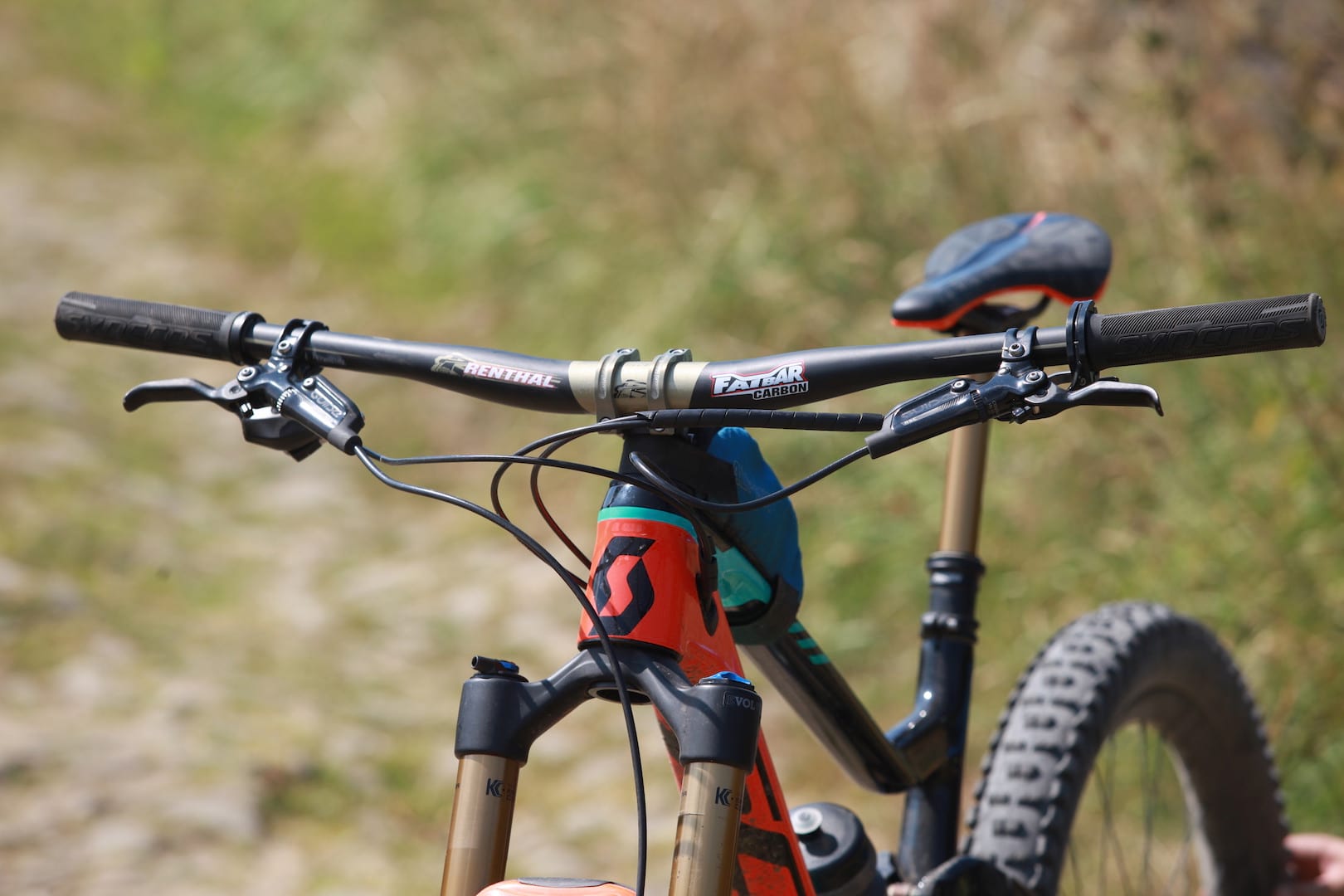 renthal carbon fatbar scott genius