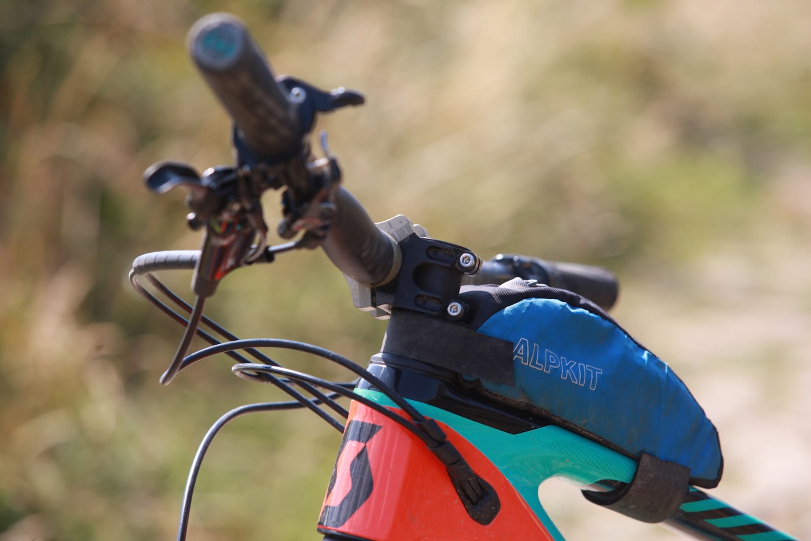 renthal carbon fatbar scott genius apex stem