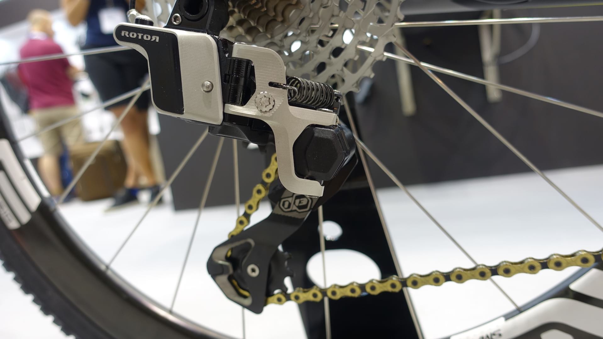 rotor cassette drivetrain 1x13 13-speed derailleur hydraulic shifter