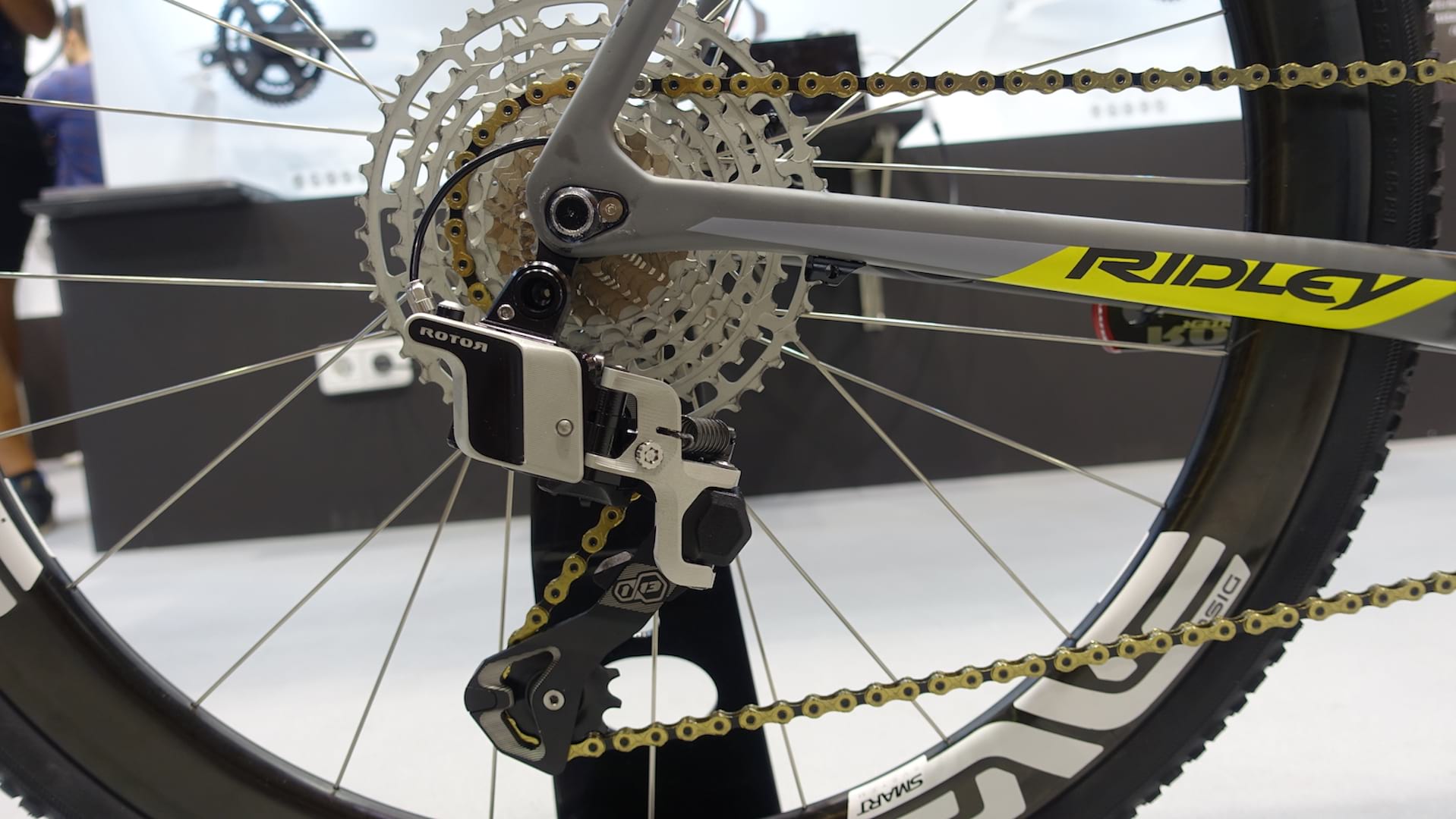 rotor cassette drivetrain 1x13 13-speed derailleur hydraulic shifter