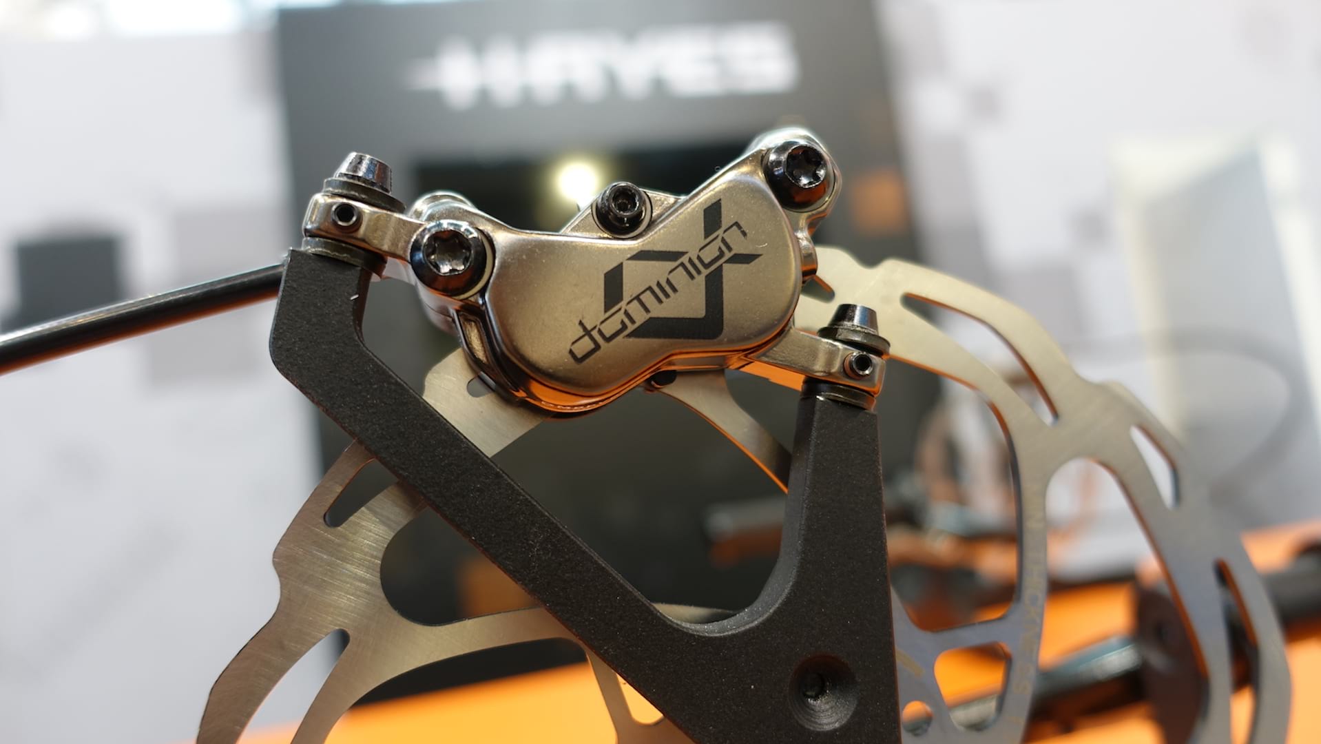Hayes has a new brake called the Dominion A4, and it looks superb