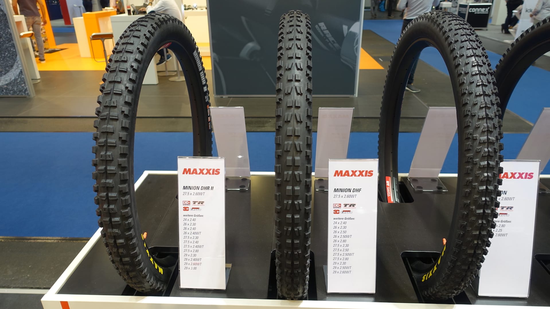 maxxis rekon minion dhf dhr exo+ tyre
