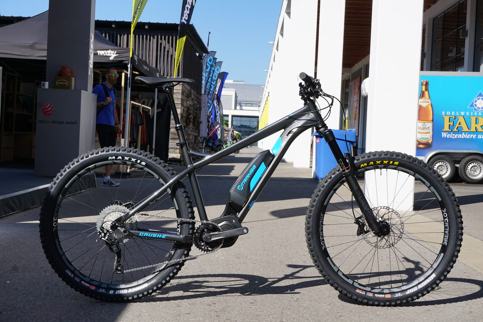 Prototype Orange Strange Crush-E. The First Hardcore e-MTB Designed For The UK?