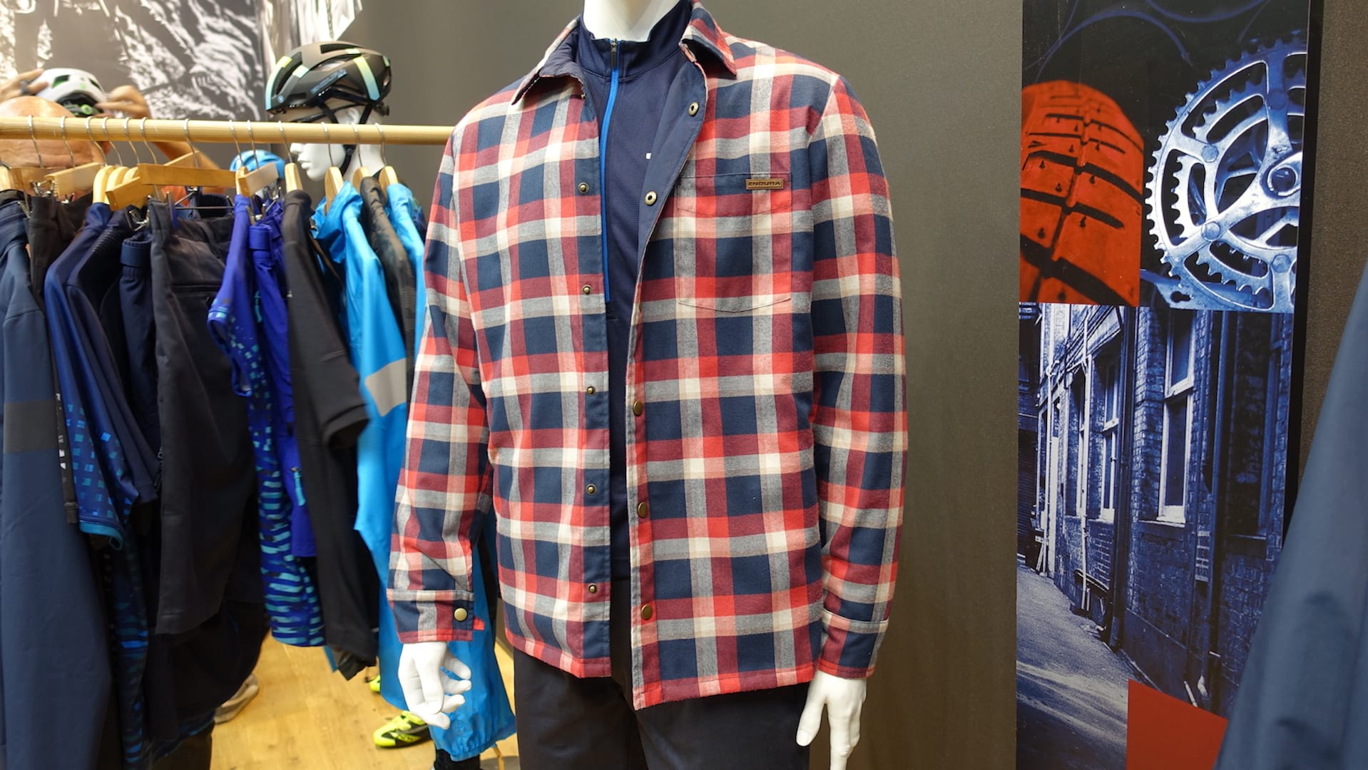 endura lumberjack jersey jacket plaid