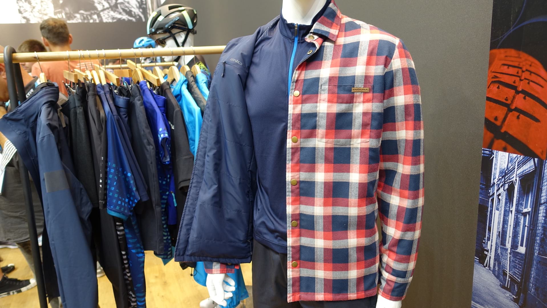 endura lumberjack jersey jacket plaid