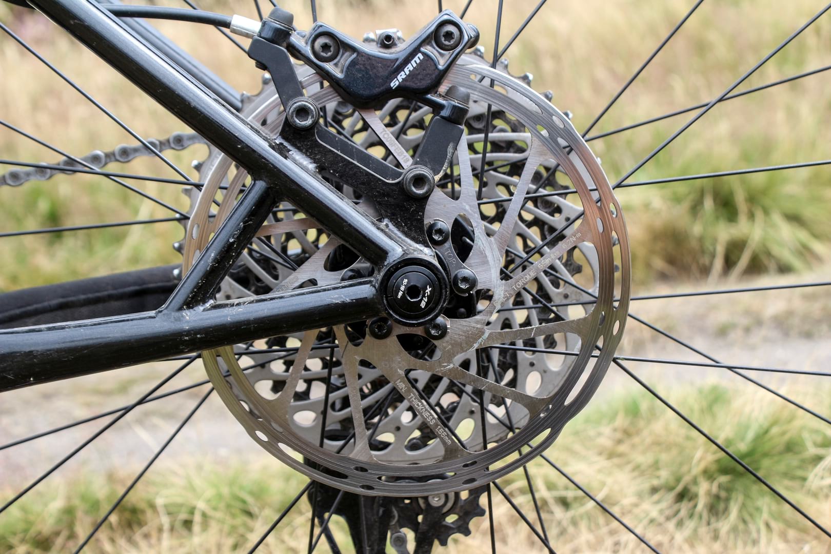 cotic solarismax syntace axle sram guide t brake calliper rotor disc