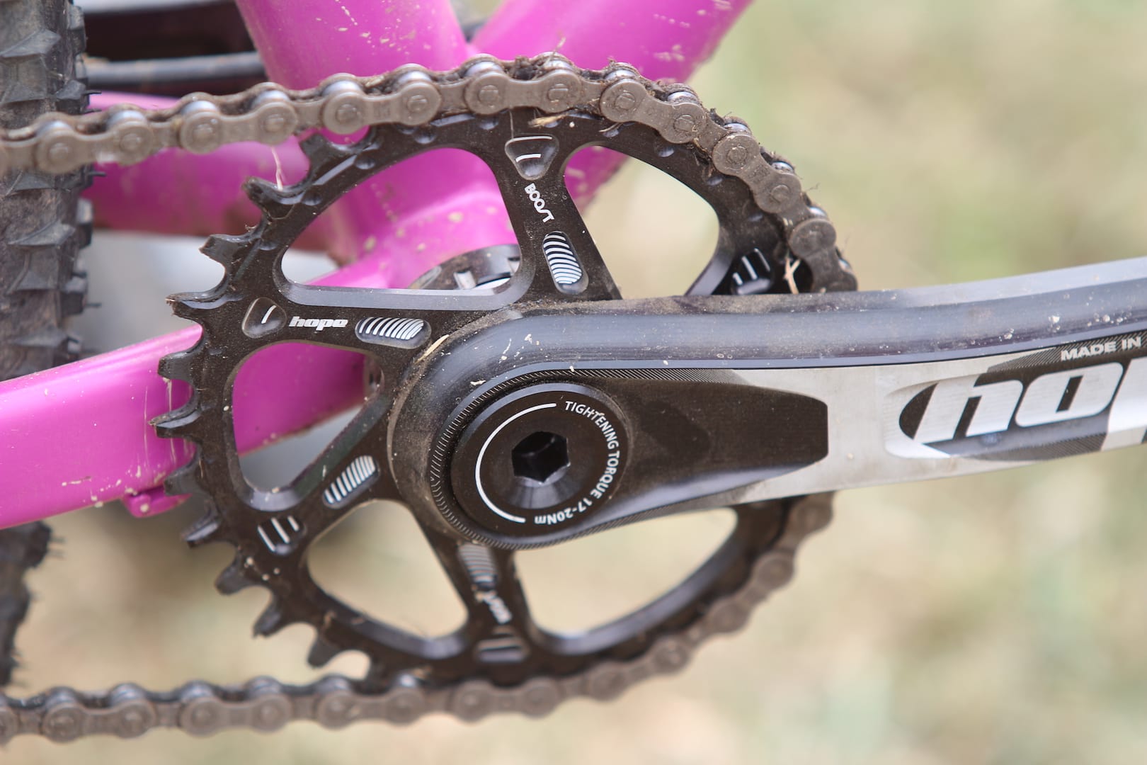 islabikes steel hardtail singlespeed hope crank chainring