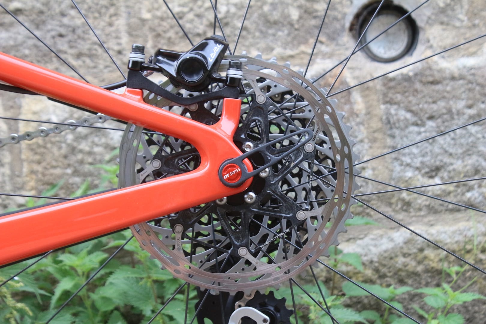 santa cruz blur sram level ultimate brake