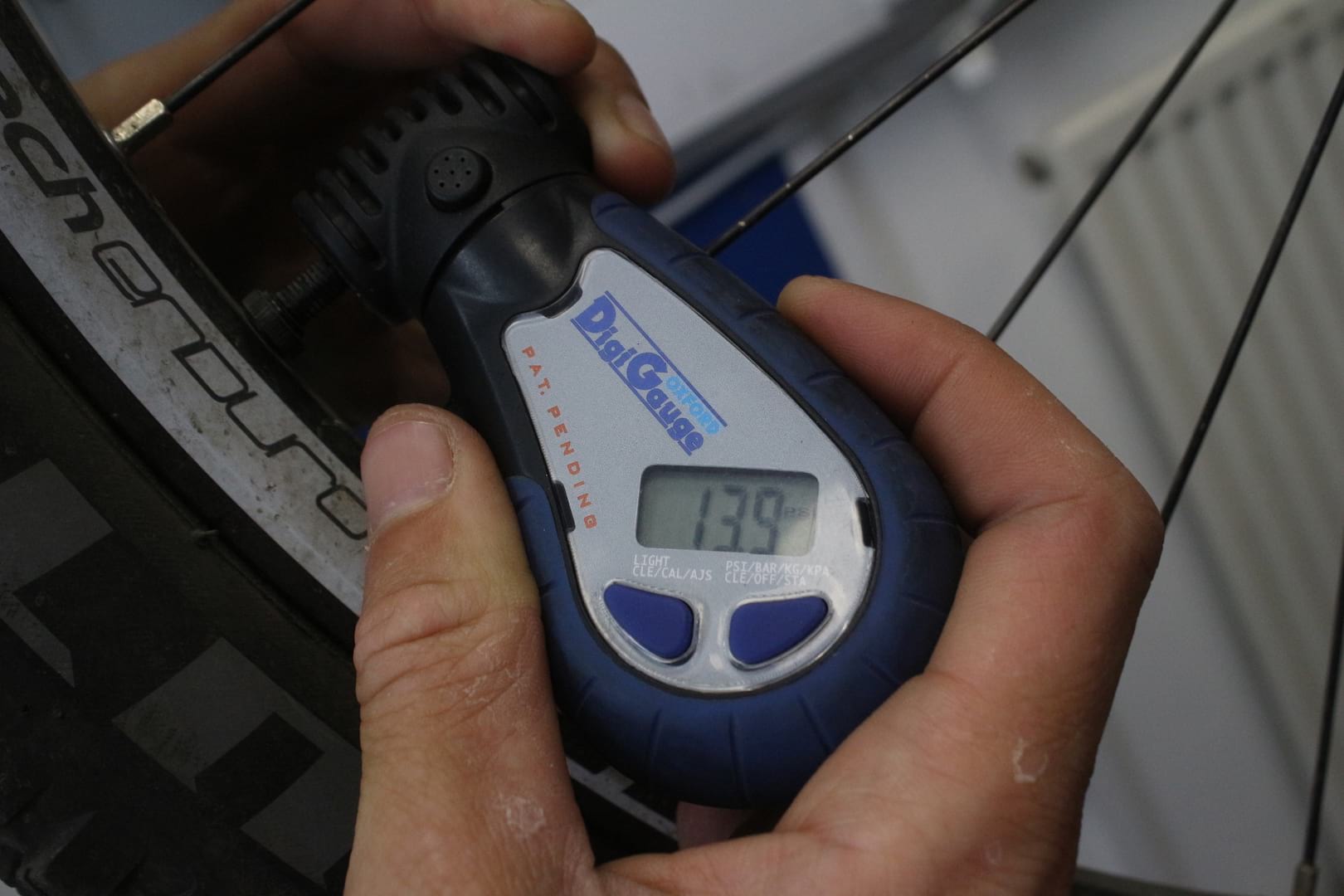 oxford digigauge tyre pressure gauge