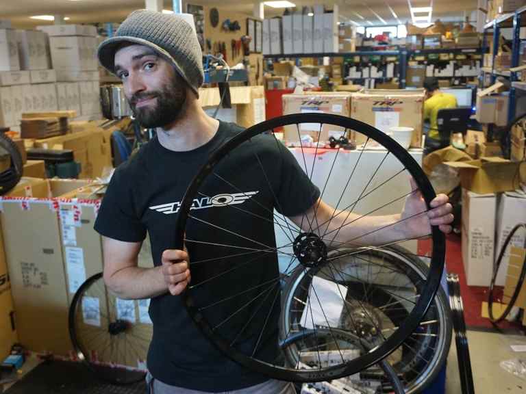 Flying the flag for British design – a visit to Ison Distribution – Part 2 – Halo wheels.