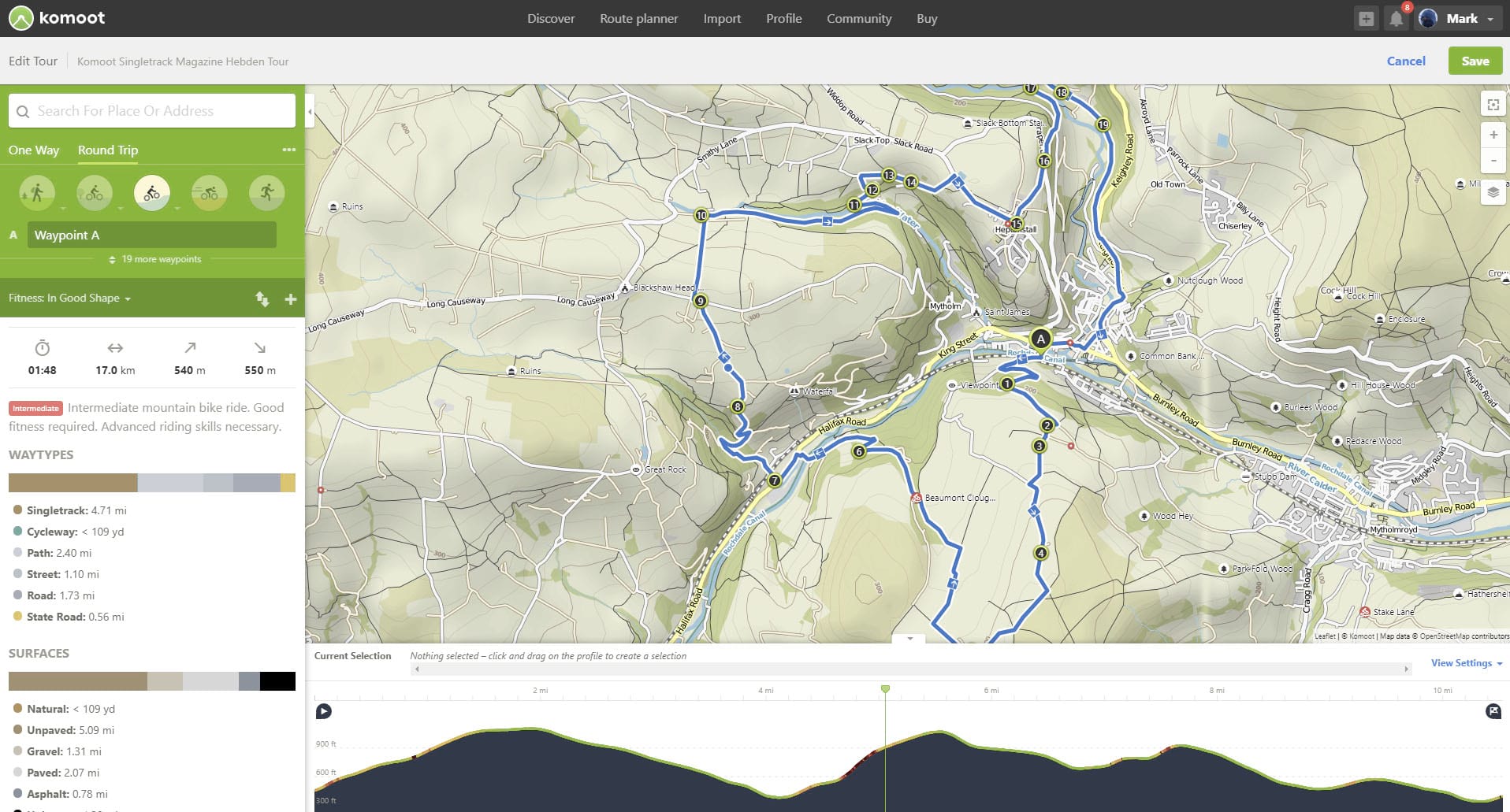 finding local trails with komoot singletrack magazine