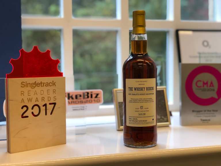 Singletrack Life Subscribers Private Whisky Riders Bottle Charity Auction
