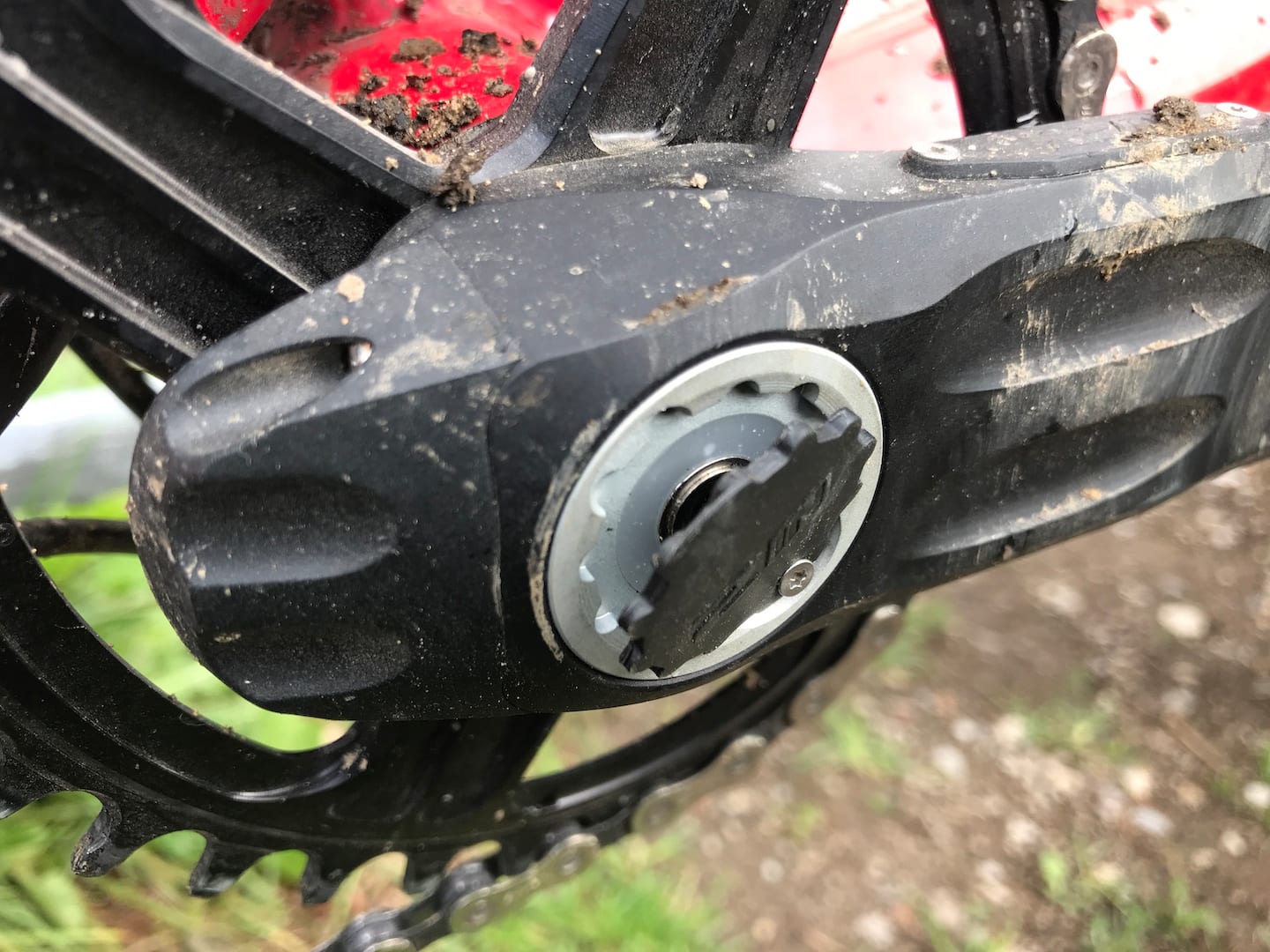 rotor q-ring chainring crankset power