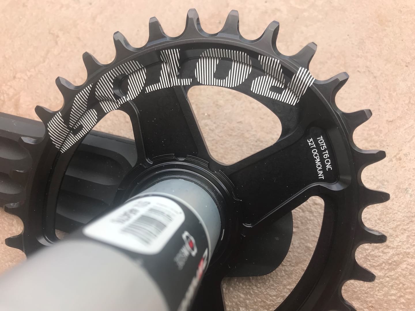 rotor q-ring chainring crankset power