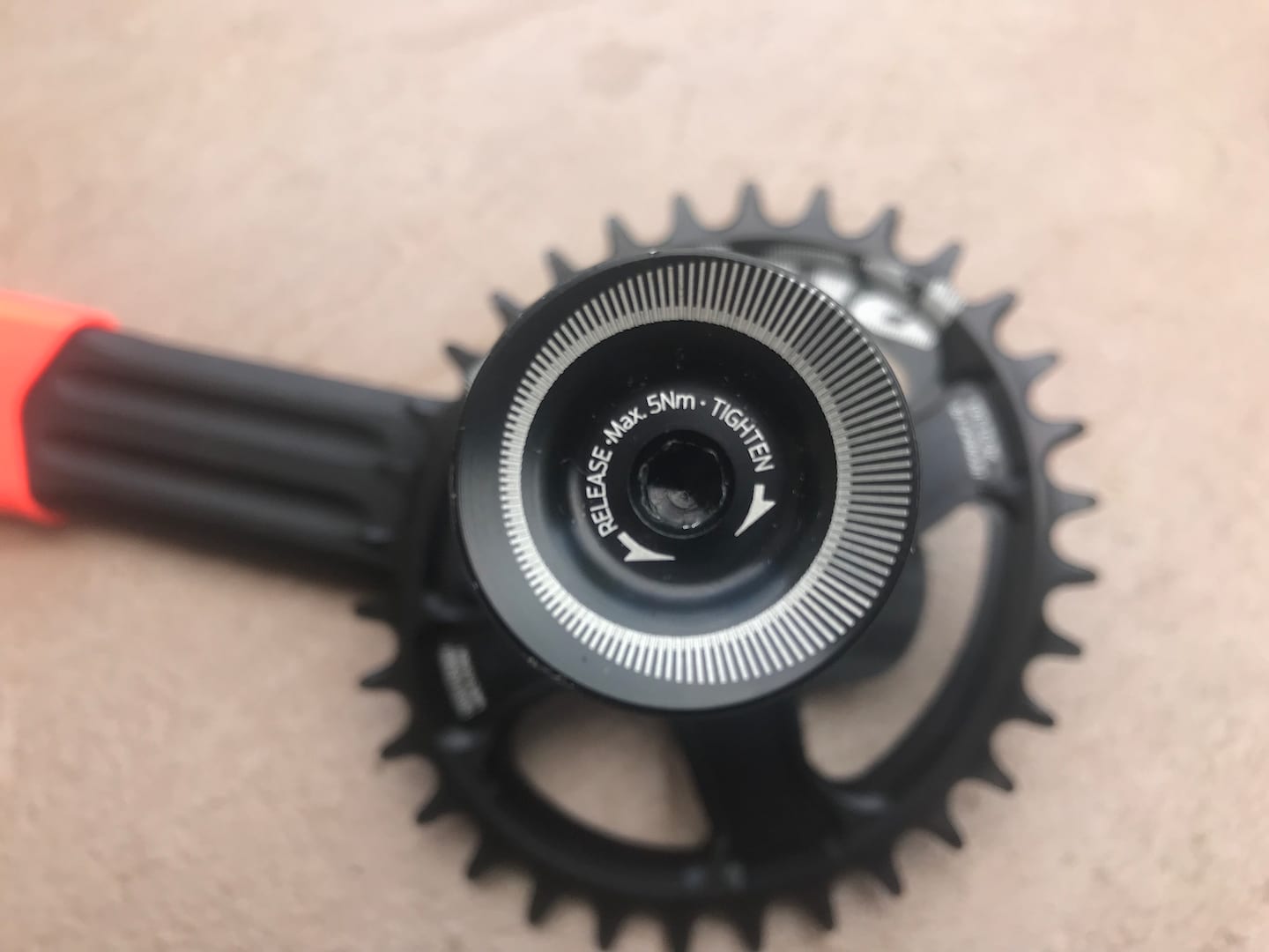 rotor q-ring chainring crankset power