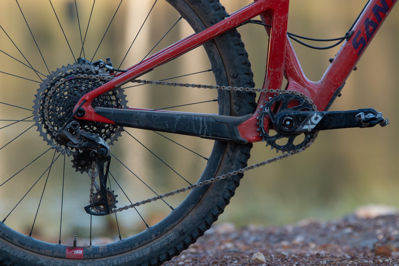 sram x01 eagle santa cruz blur