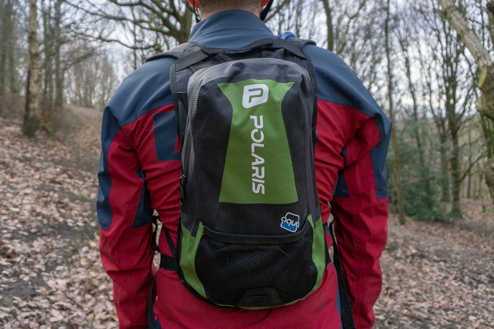 The Polaris Aquanought Hydration backpack is ready to face the filth