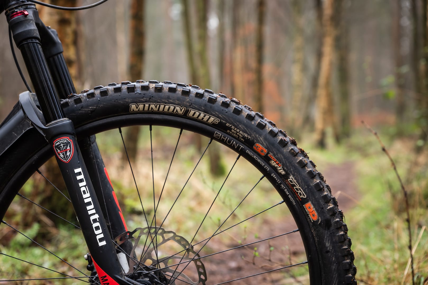 manitou mattoc maxxis minion dhf doubledefence hunt