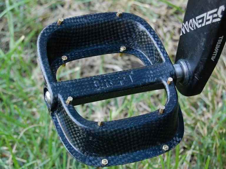 Could these be the worlds most expensive flat pedals? Drift Products Carbon Flat Pedal