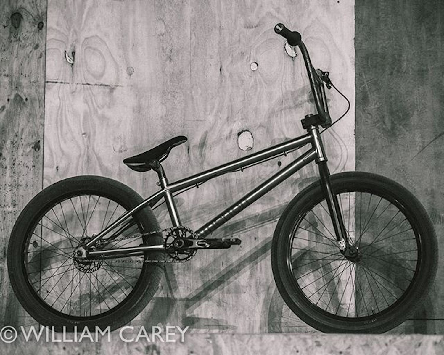 Atherton Bikes Unveils 2nd model, a Titanium BMX with 22in wheels and disc brake!