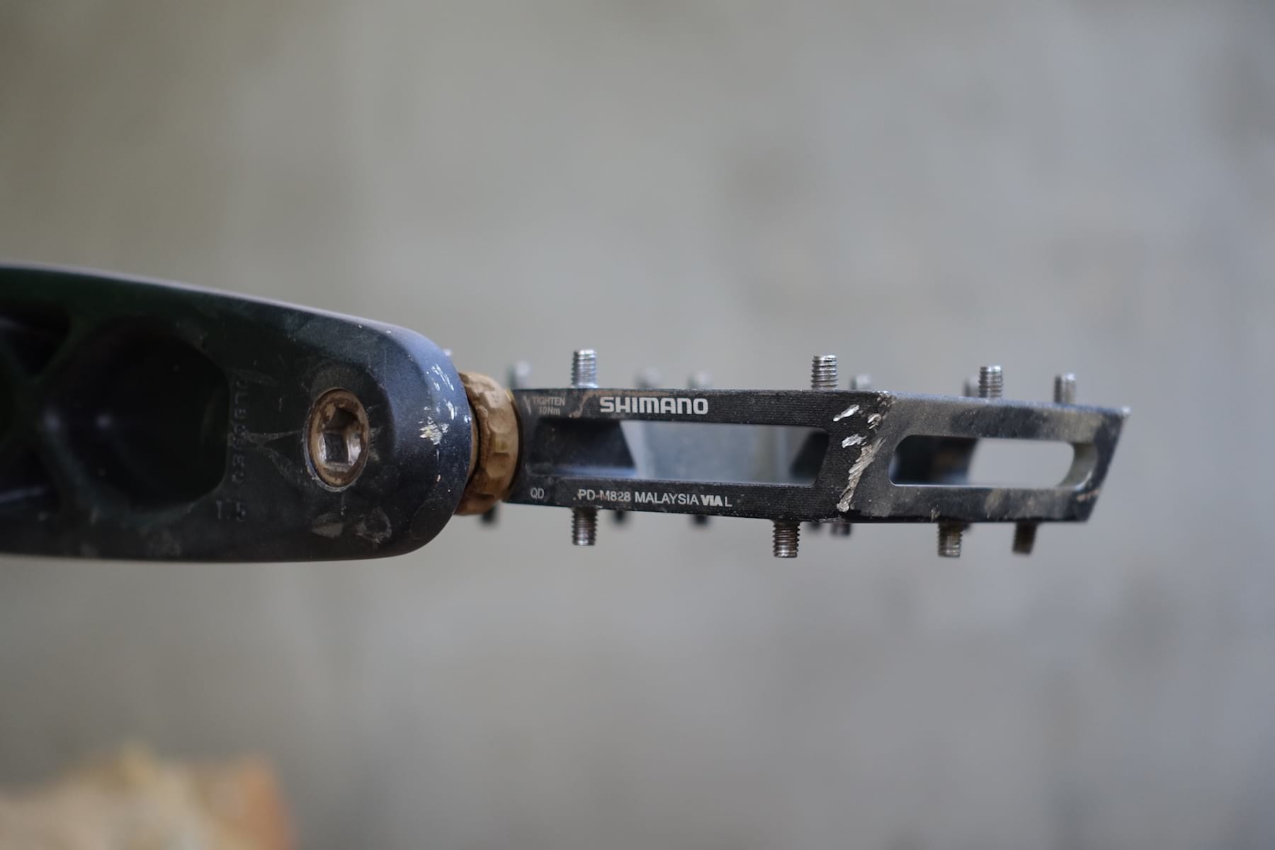 shimano saint m828 flat pedal