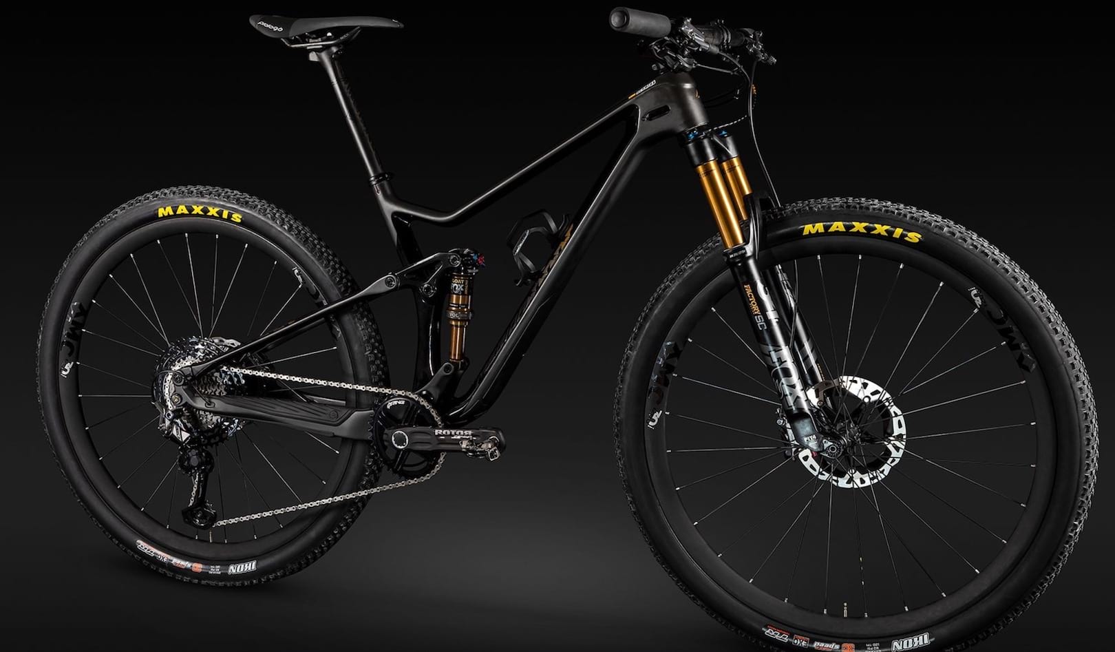 Merida Factory Team racing modified One-Twenty trail bike at Absa Cape Epic