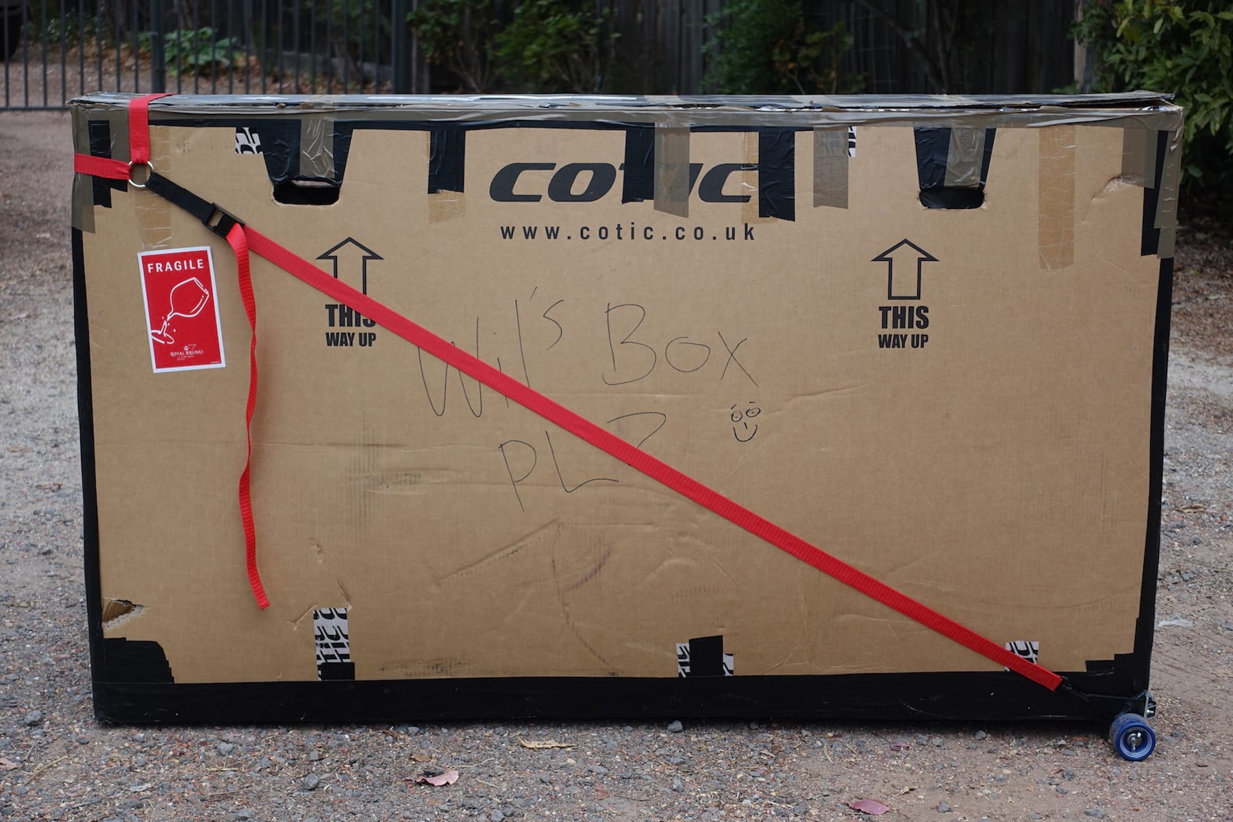 bike box roller luggage case bag travel