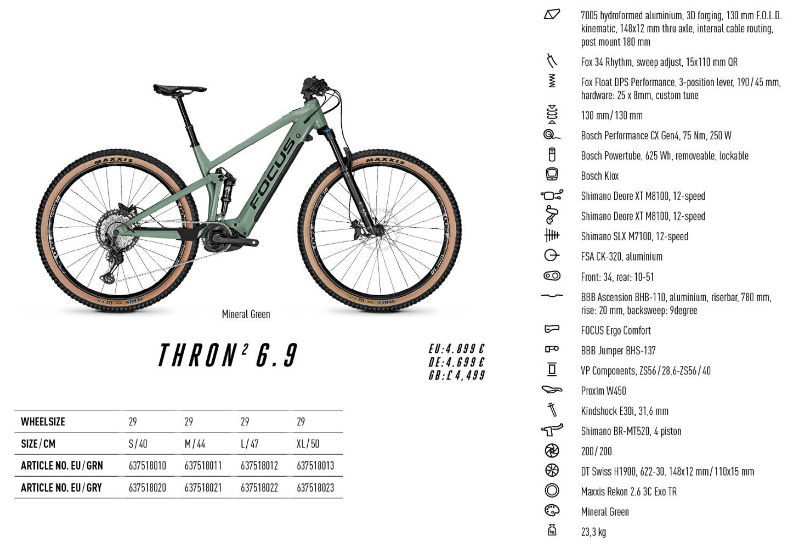 thron² thron focus 6.9 singletrack