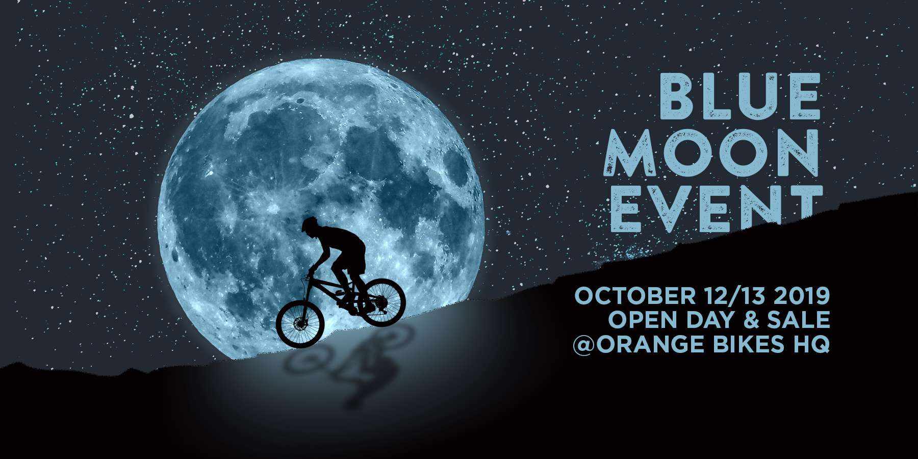 Grab a bargain at the Orange Bikes Blue Moon Open House