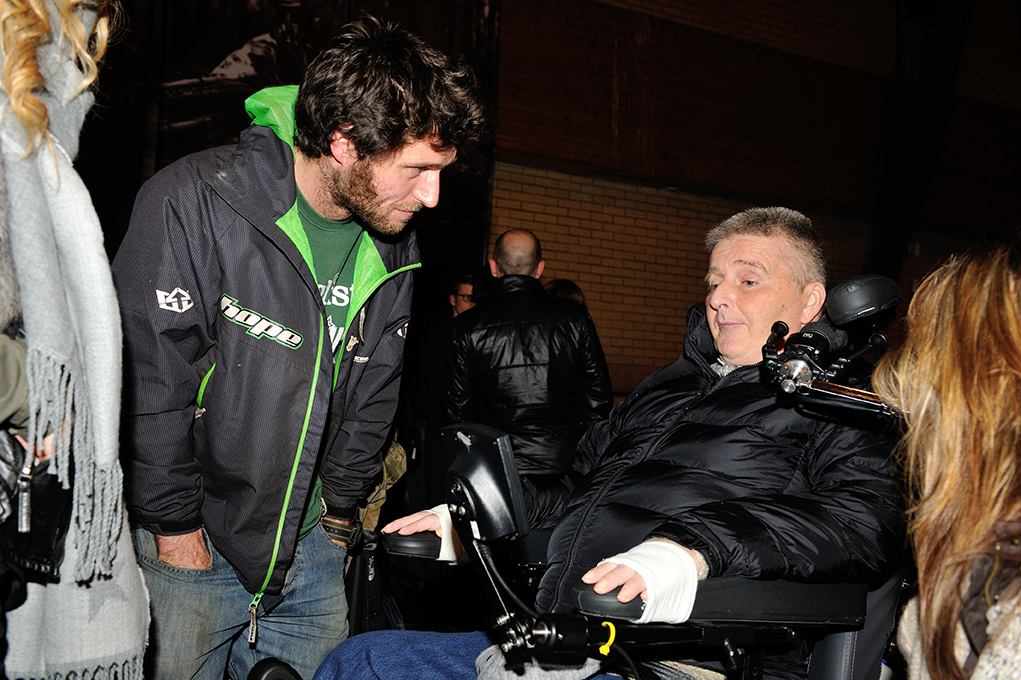 michael bonney with guy martin
