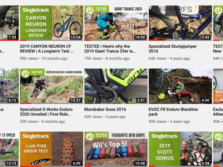 Singletrack's Top 10 Most Popular Videos of 2019